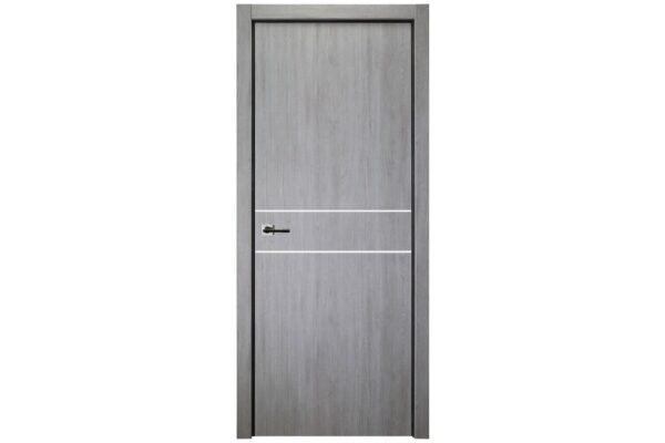 Italia Flush 08 Light Grey Laminate Interior Door