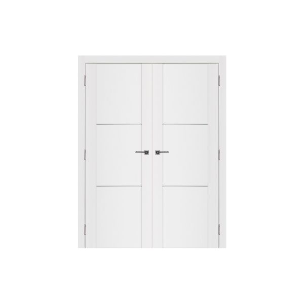 Stile 004 Soft White Laminated Modern Interior Door - Jersey Doors and ...