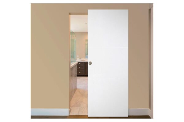 Italia Flush 06 Alaskan White Laminate Interior Door - Image 6