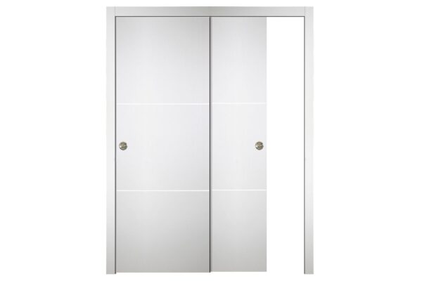 Italia Flush 06 Alaskan White Laminate Interior Door - Image 7