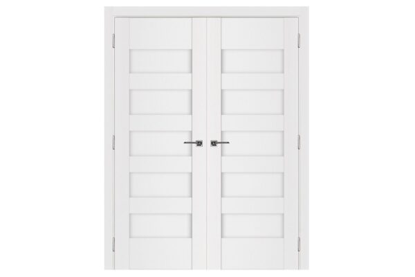 Stile 040 Soft White Laminated Modern Interior Door - Image 8