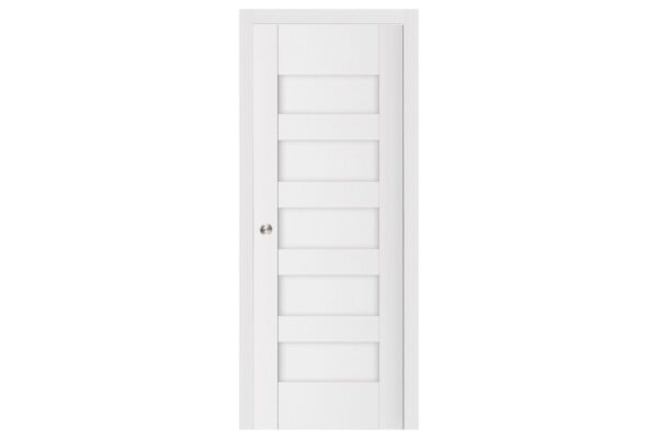 Stile 040 Soft White Laminated Modern Interior Door - Image 7